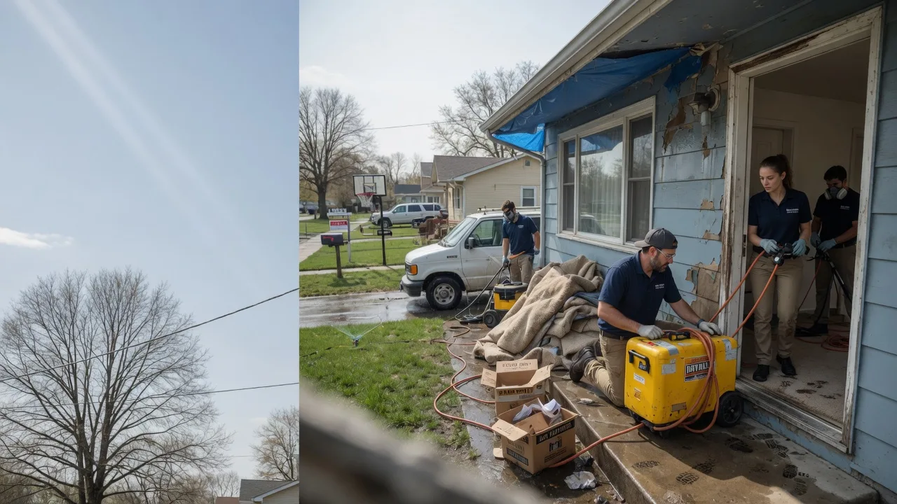 Basement Flood Cleanup in Wishek, ND near me